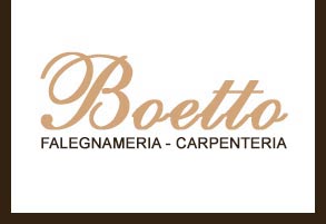 Logotipo Falegnameria e Carpenteria metallica Boetto